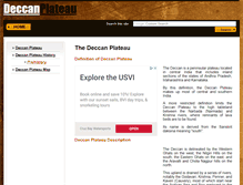 Tablet Screenshot of deccanplateau.net